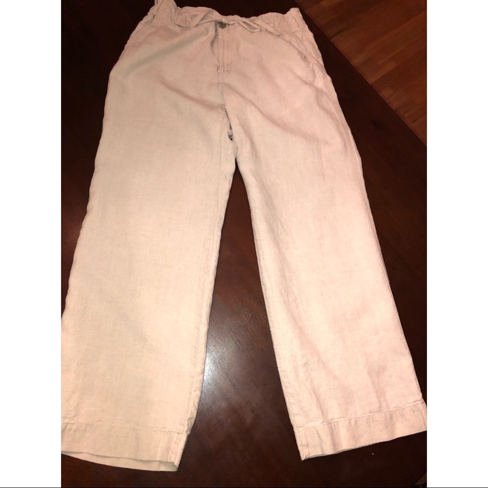 Liz Claiborne Sloan linen pants- 10